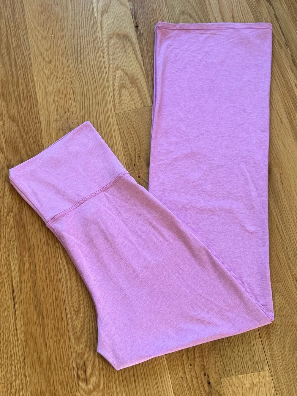 Vuori Women's Halo Foldover Pant Azalea Pink Heather Size Large - Picture 6 of 8